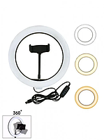 Кольцевое освещение для профессиональной съемки Ring Fill Light ZD666, GS1, диаметр 26 см без штатива, Хорошее