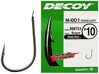 Крючок Decoy M-001 Round light 16, 15 шт/уп (8882) 1562.05.05