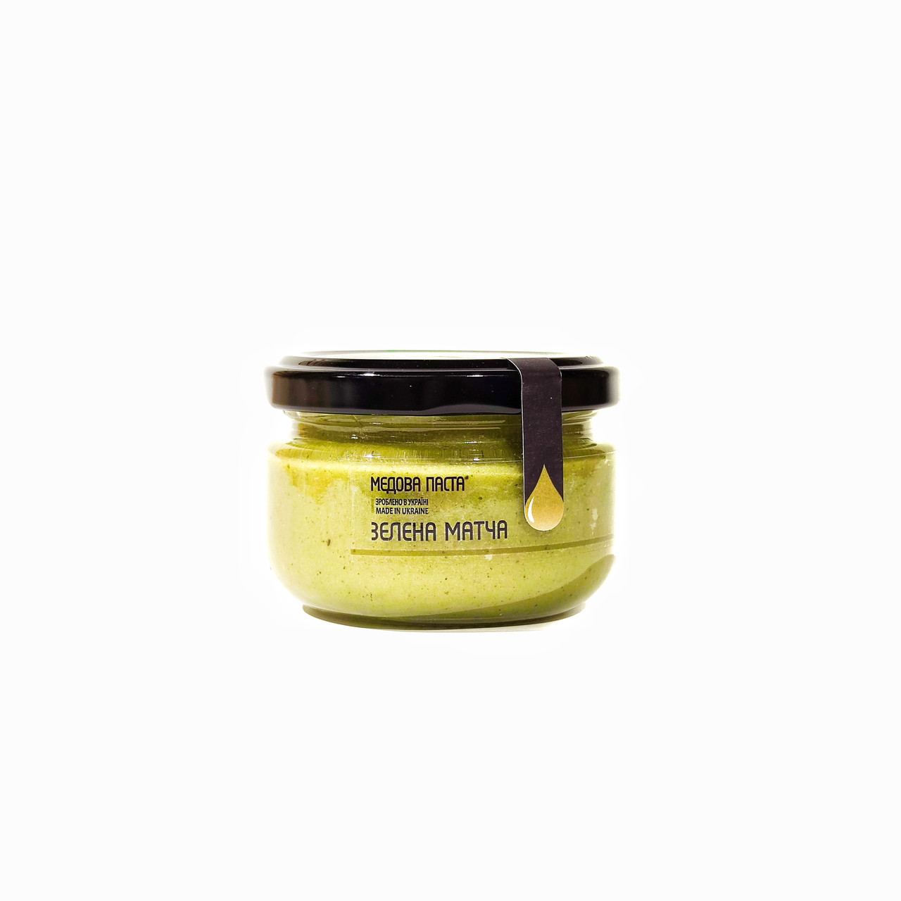 Паста медова Зелена матча 140г Honey Life, фото 1