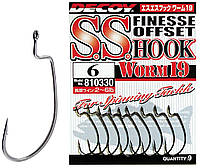 Крючок Decoy S.S. Hook Worm 19 1, 9шт (45456) 1562.00.10