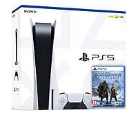 Ігрова приставка Sony PlayStation 5 White 825Gb Blu-Ray + God of War: Ragnarok