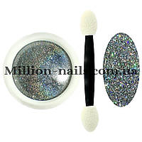 Новинка!Втирка для дизайну нігтів,цукровий корал, №05 (сірий)