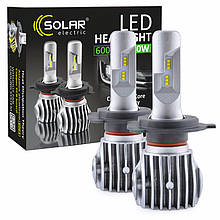Світлодіодні LED-лампи H4 SOLAR H4 12/24 V 6500 K