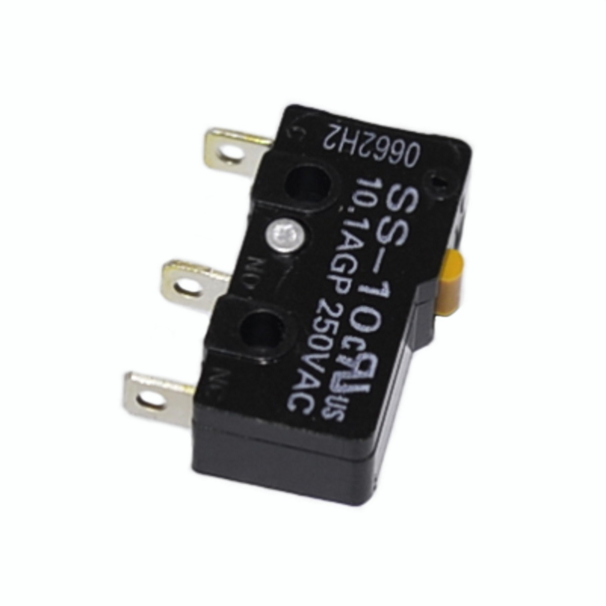 Мікроперемикач 20х11мм SS-10, без важеля, 10A, ON-(ON) Omron, фото 1