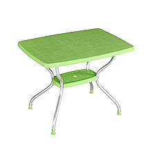 Стіл "Vega Masa" 70*100*72,5 см Irak Plastik, Туреччина, зелений