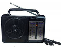Радиоприёмник всеволновой GOLON RX-607 AC, SP, Хорошего качества, муз портативная колонка с usb, Мини