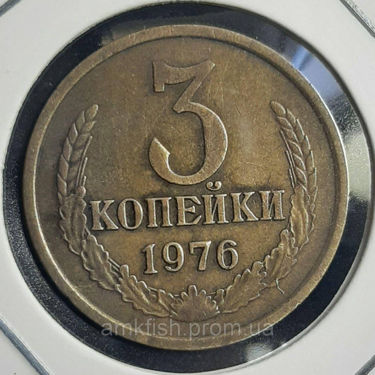 Монета СССР 3 Копейки, 1976 Года — Купить Недорого на Bigl.ua (1775373511)
