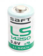 Батарейка литиевая SAFT LS14250 STD, 1/2AA, 3.6V, LiSOCl2