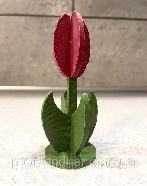 Силіконова форма-конструтор "Тюльпан закритий", фото 1