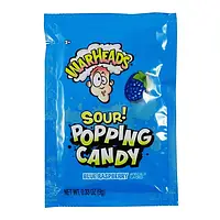 Стреляющий сахар Warheads Sour Popping Candy Blue Raspberry 9g