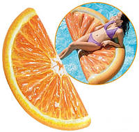 Матрас 58763sh INTEX Долька апельсина, SP, Хорошего качества, надувной матрас пляжный, надувной матрас