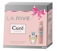Подарунковий набір для жінок La Rive Cute (Парфумована вода, 100 мл + Дезодорант, 150 мл)