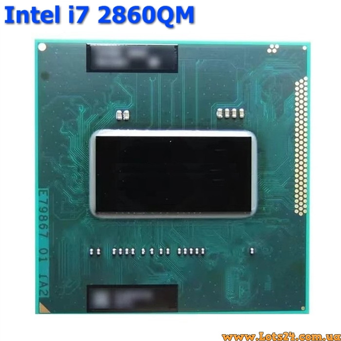 Процессор Intel i7 2860QM SR02X 4 ядра 3.6 GHz 8MB 45W Socket G2 четырёхъядерный процессор для ноутбука, фото 1
