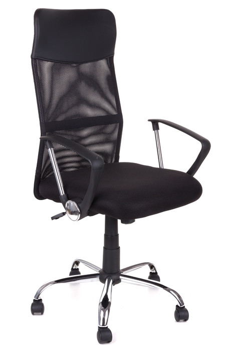 Офисный Стул-кресло на Колесиках Черного Цвета Prestige — Купить ...