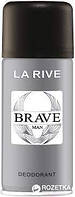 Парфумований дезодорант для чоловіків La Rive Brave Man, 150 мл