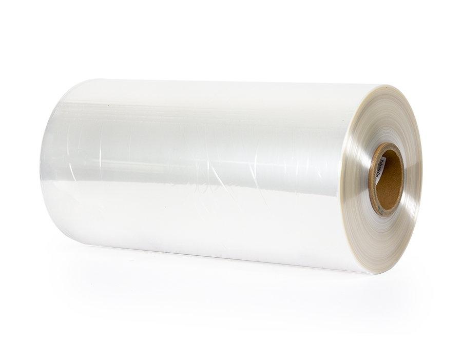 Термозбіжна плівка ПОФ напіврукав 15 мкм 500 мм х 1332 м. 18,4 кг Поліолефінова термозбіжна плівка