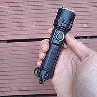 Мощный легкий яркий карманный фонарик с зумом YT213, маленький тактический фонарь на аккумуляторе, Ch7