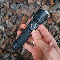 Мощный легкий яркий карманный фонарик с зумом YT213, маленький тактический фонарь на аккумуляторе, Ch20