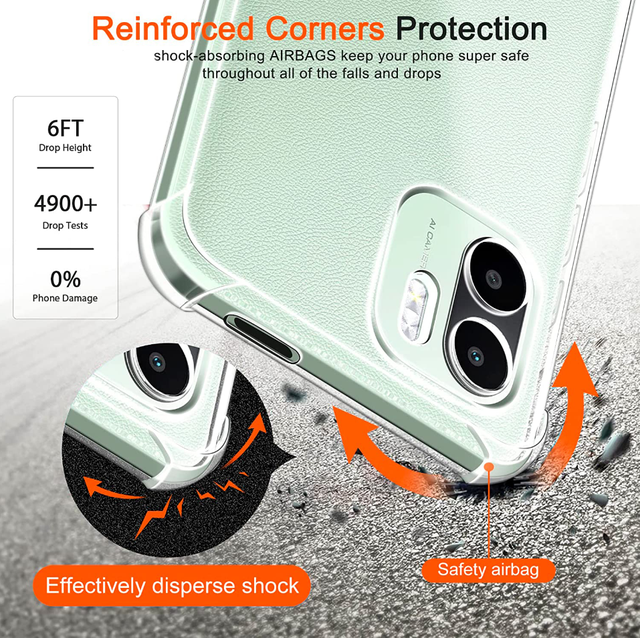 Протиударний прозорий чохол для Xiaomi 12 5G