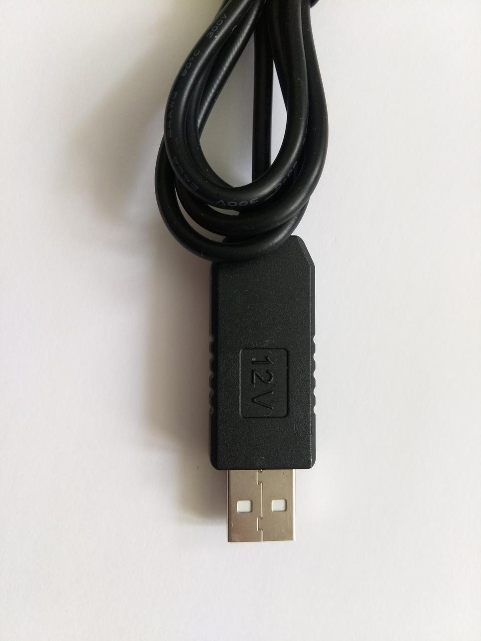Кабель для роутера USB DC Power Jack 5.5х2.1 5В 12В для інтернету
