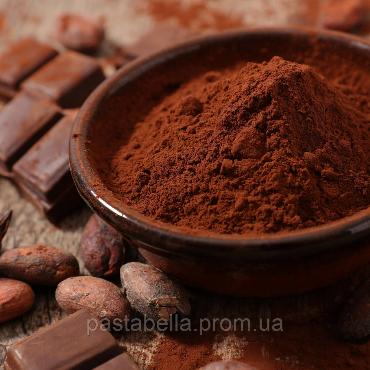 Итальянский какао порошок "Cacao 22/24" Qualità Superiore Elenka 1кг - фото 6 - id-p1774806177