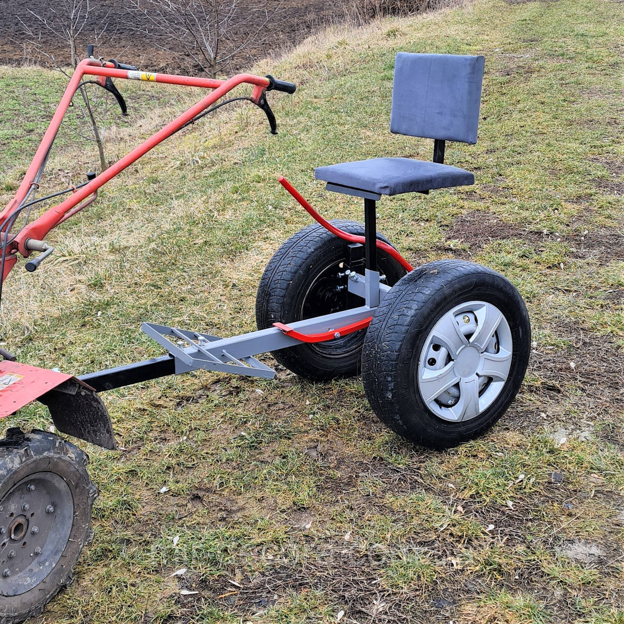 Адаптер к мотоблоку с жигулівськіми  колесами, фото 1