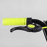 Двоколісний велосипед 14 дюймів "CORSO" MAXIS-14505 з додатковими колесами Жовтий, фото 3