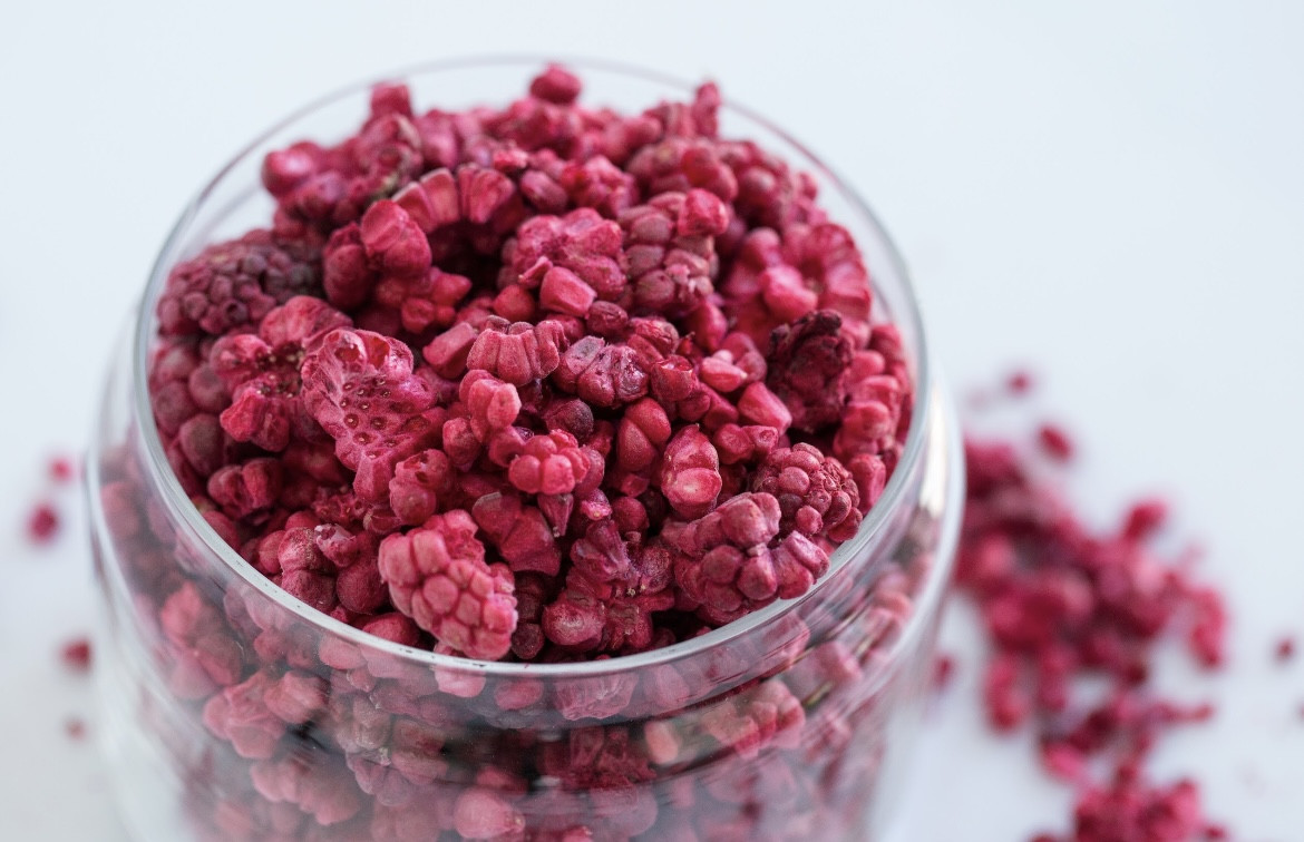 Сублімована малина зернята(грис)Мінімальна сума замовлення 200грн