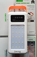 Power Bank Bilitong S-08 100000mAh 2,1A 4USB Lightning/Micro/Type-C, 2 LED Light, 4 Кабеля (белый)