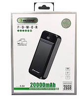 Power Bank Bilitong X-04 20000mAh PD22,5W 2USB/Type-C/Micro (черный)