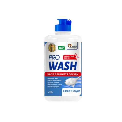 Засіб для миття посуду 470гр Ефект соди ProWash 2К