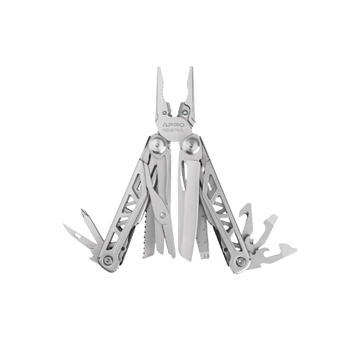 Мультитул 110мм 15в1 нержавіюча сталь APRO, фото 1