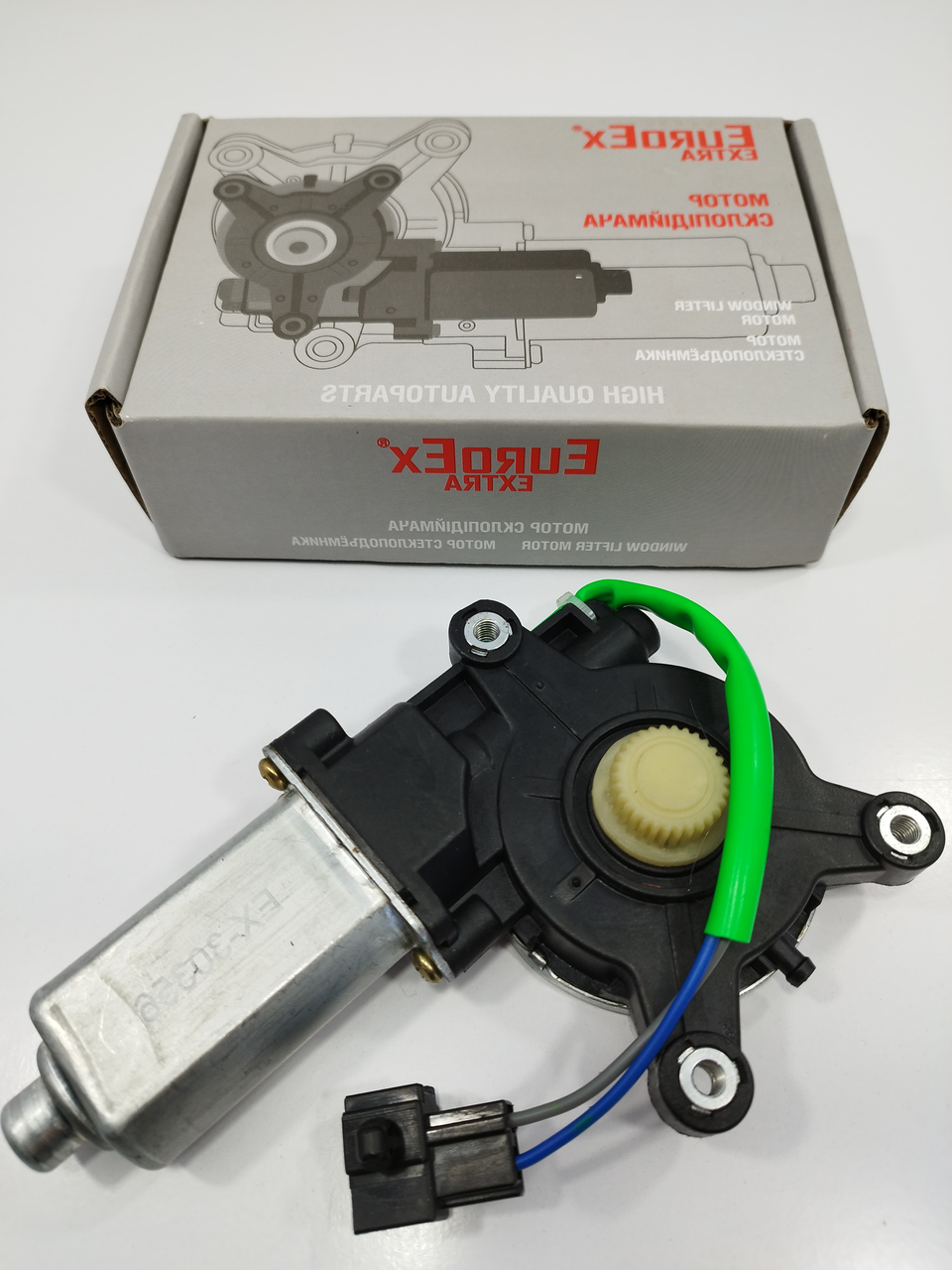 Мотор стеклоподъемника левый (шестерня) Ланос ,Сенс EuroEX Венгрия (ID ...