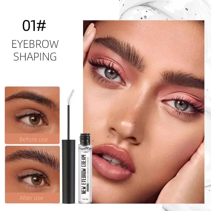 Гель для фіксації брів New eyerbrow cream №1 Прозорий