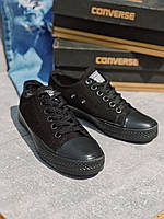 Кеды женские Converse All Star Black Конверс