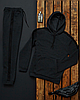 Зимовий чоловічий спортивний костюм теплий із лампасами на флісі, чоловічі костюми утеплені модні стильні, фото 7