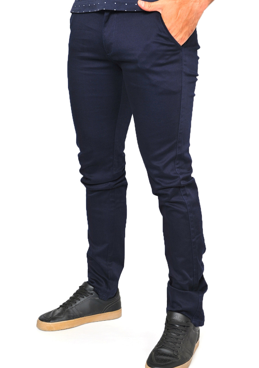Штани чоловічі Feerars 19-S701-5 темно-сині 27