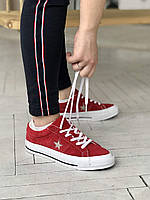 Кеды женские Converse Low Red 1 Конверс