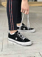 Кеды женские Converse Low Black Конверс