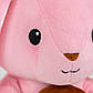 М'яка іграшка KidsQo Зайчик Кримочок 22 см рожевий (KD724), фото 4