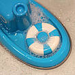 Іграшка для гри у воді Kid O Човник блакитна (10361) Уцінка, фото 4