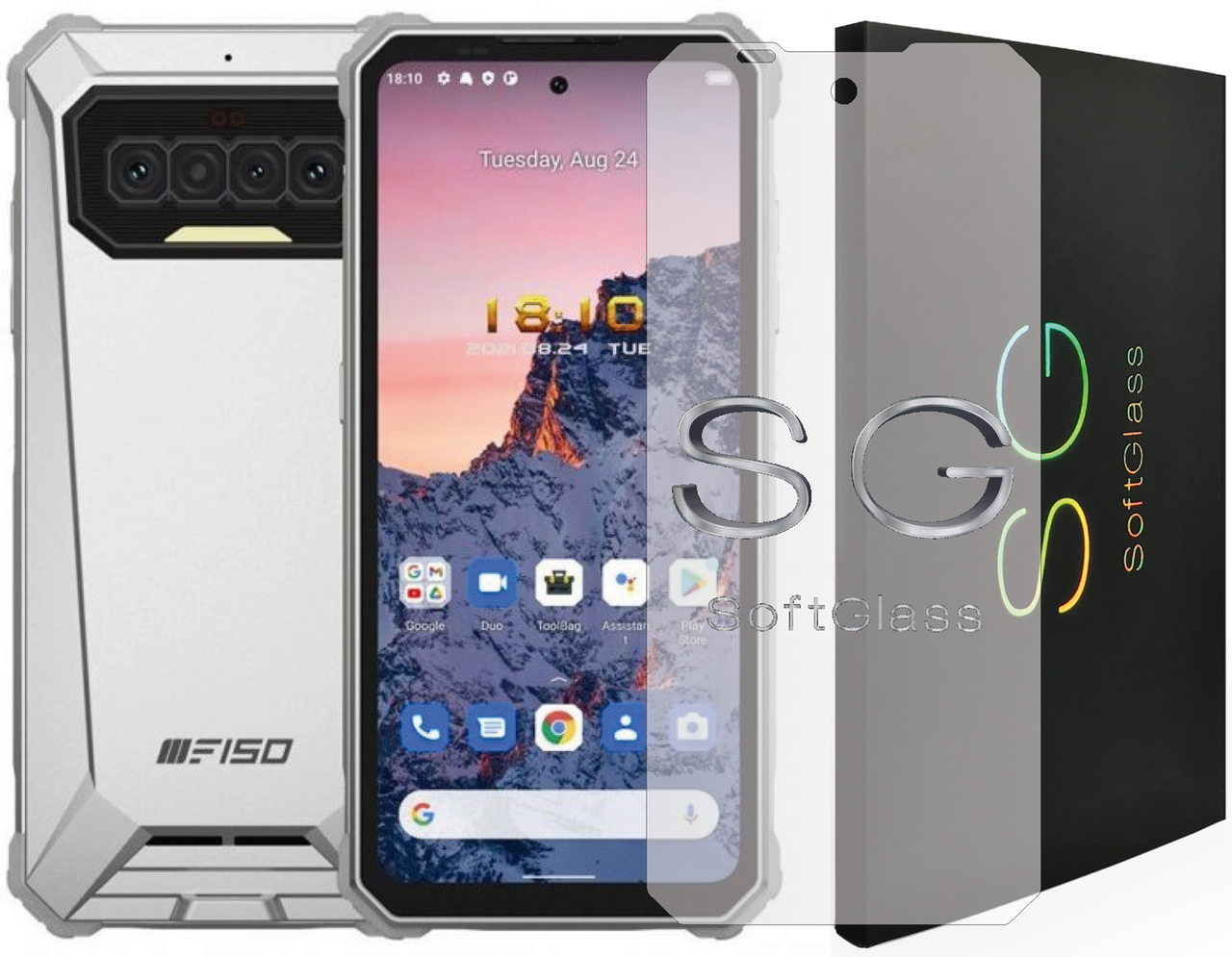 М'яке скло Oukitel F150 R2022 на екран поліуретанове SoftGlass