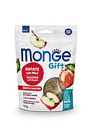 Смаколики для собак Monge Gift Dog Fruit Chips Sensitive digestion картопля з яблуком (веган) 150 гр