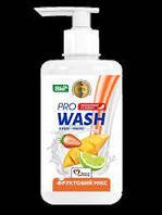 Жидкое крем-мыло PRO WASH Фруктовый микс 470г 725363