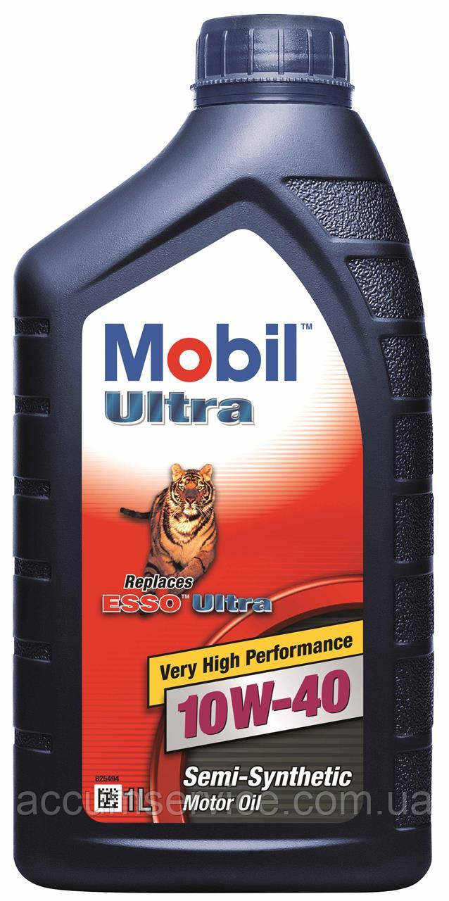 Олива моторна Mobil ULTRA 10W40,  1л