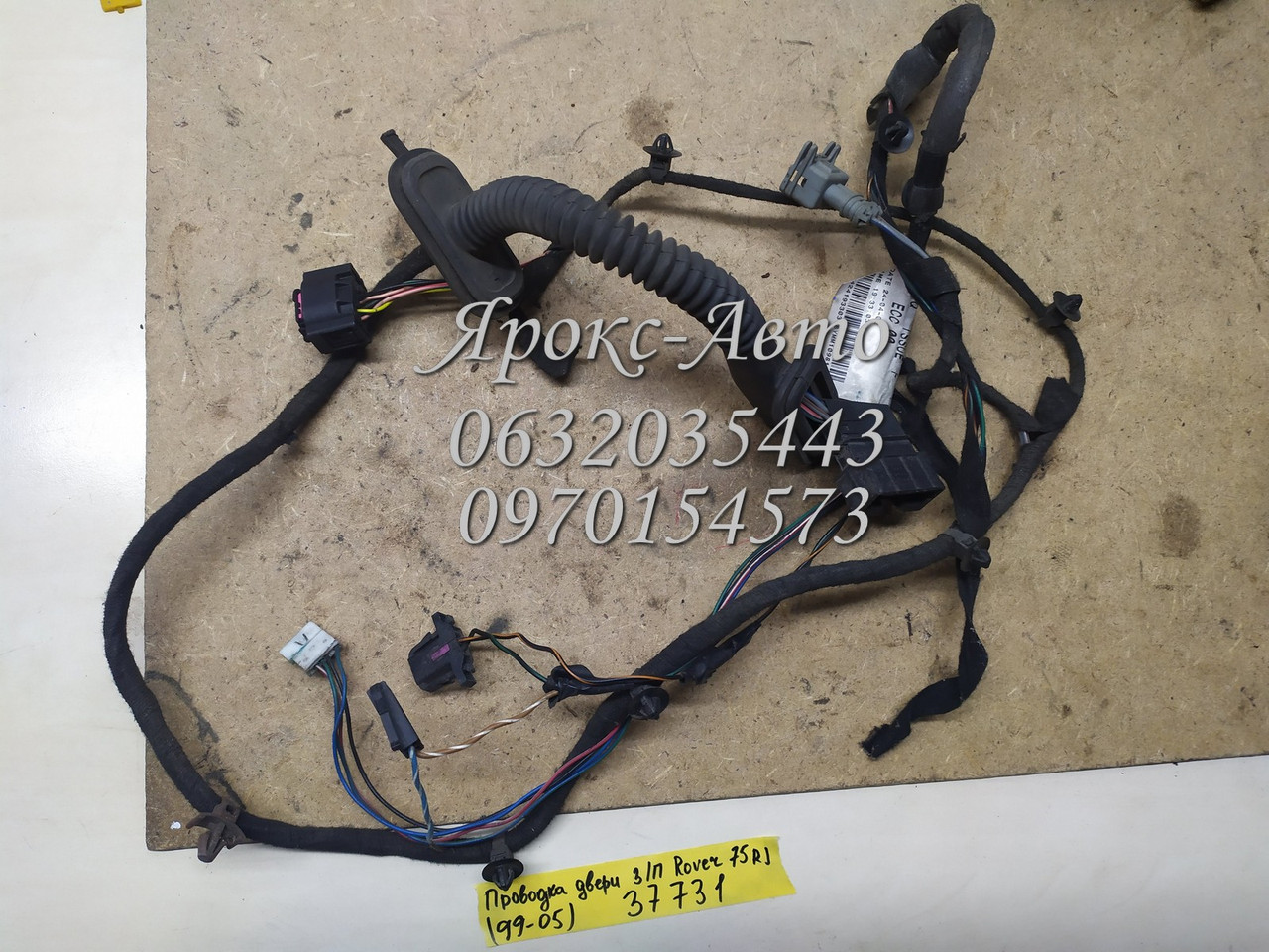 Дріт двері задньої правої Rover 75 RJ (99-05) 000037731, фото 1