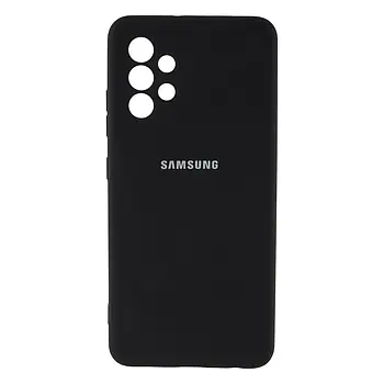 Чохол Silicone case для Samsung Camera Protective A13 4G Black (25) чорний