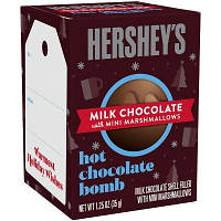 Шоколадная бомбочка Hot Chocolate Bomb Hersheys Milk Chocolate Маршмеллоу 35g