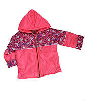 Демисезонная детская курточка с капюшоном, куртка для девочки весна осень