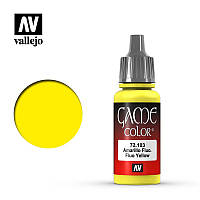 72103 Vallejo Game Color: Fluorescent Yellow (17ml)